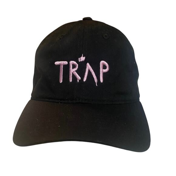 2 Chainz Black Pink Letter Trap Music Hat - Picture 1 of 6